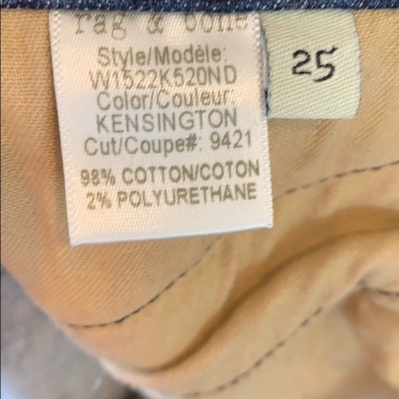 Rag and bone skinny jean size 25 - Picture 5 of 7